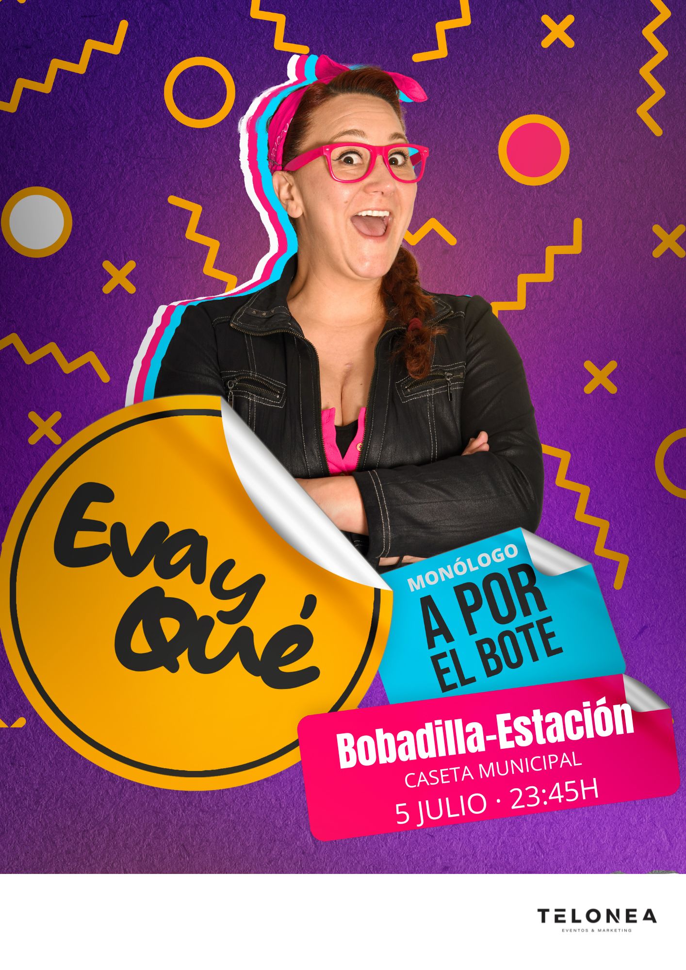 CARTEL EVA Y QUÉ - A POR EL BOTE