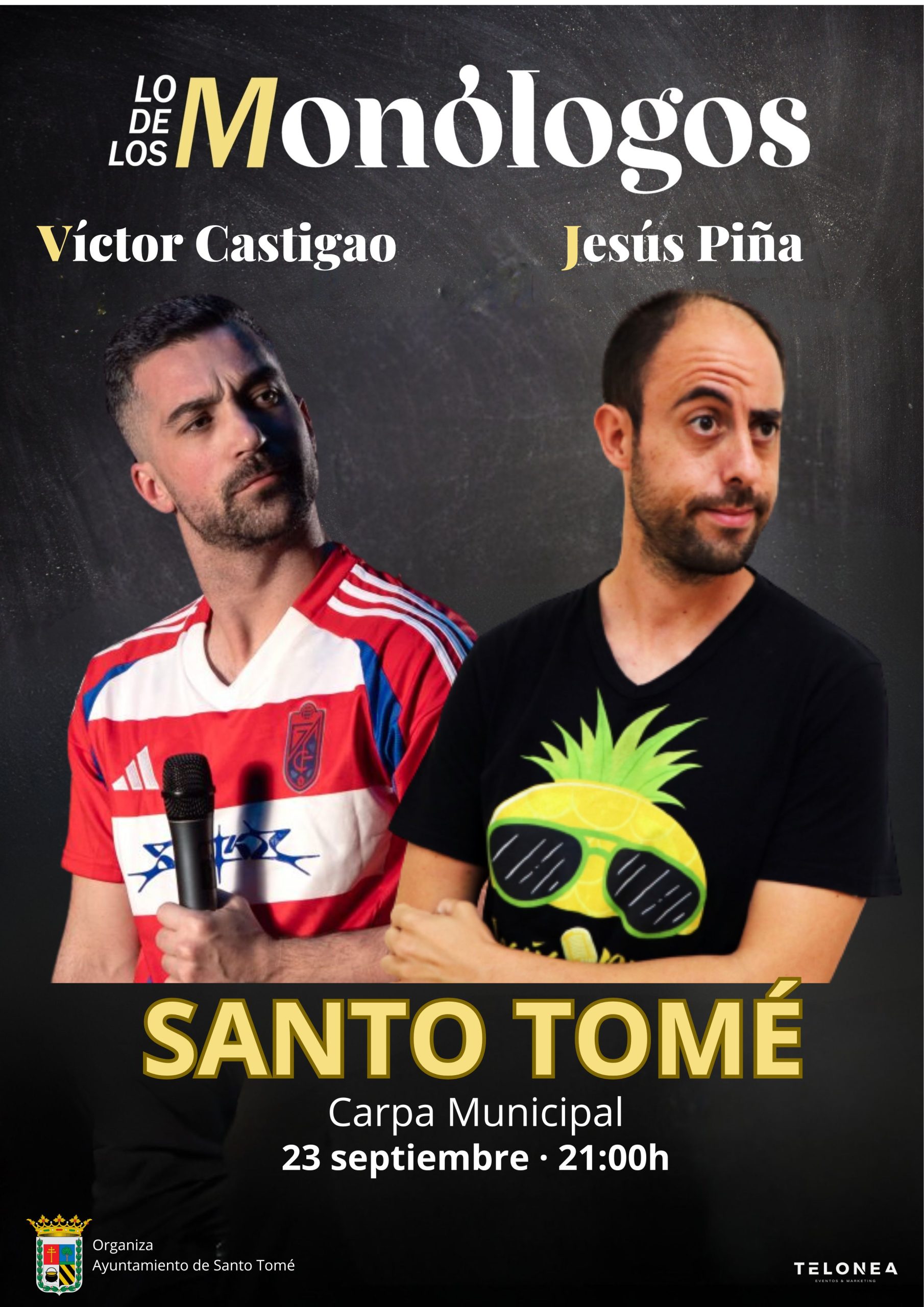 CARTEL LO DE LOS MONÓLOGOS - SANTO TOMÉ (1)